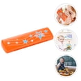 thumbnail image 1 of HEANUJJ Plastic Harmonica Instrument Orange 16 Hole for Fun Music and Practice, 1 of 8