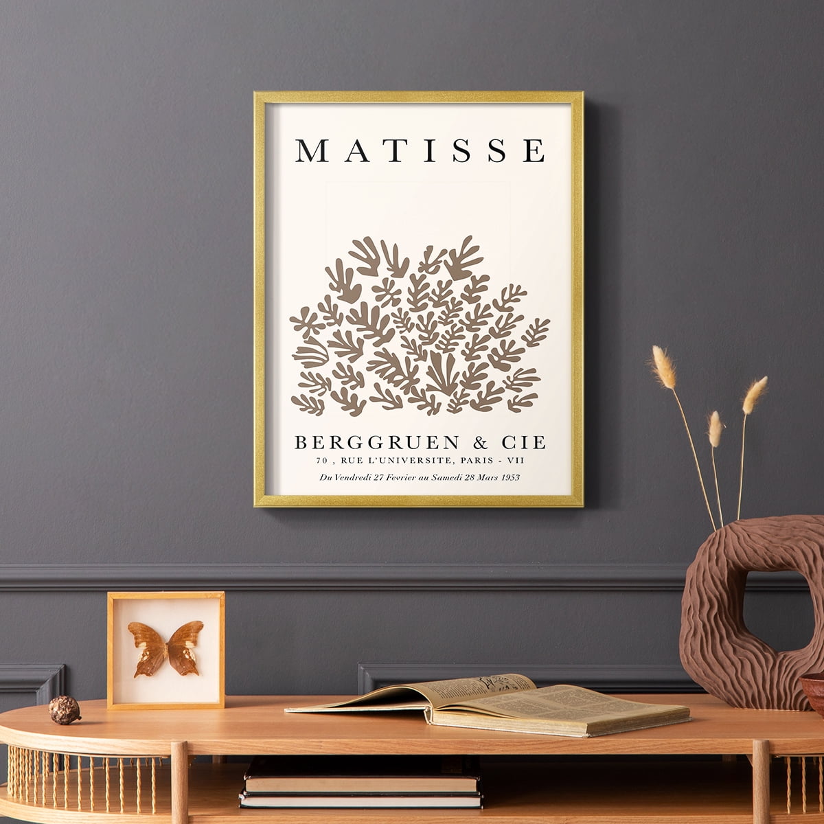 Matisse CCXXI in Solid Wood 11 x 14 Framed Print