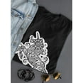 thumbnail image 3 of Unicorn Mandala Design Shaped T-Shirt Women -Image by Shutterstock, Female Medium, 3 of 4