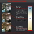 thumbnail image 4 of Lumitronics RV LED Lights Interior - Soft & Cozy Warm Light - Camper Ceiling Light Fixture 12 Volt LED Lights for RV Interior with 3-Way Switch for RV Lighting (1-Pack), 4 of 5