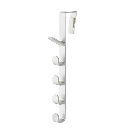 

storage rack space efficiency Flexible disassembly University dormitory Simple Door Hanger Clothes Hole Back Storage Rack Creative Hook
