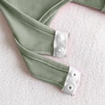 thumbnail image 6 of Fesfesfes Jumpsuit for Women Solid Color Turtleneck Long-Sleeved Skinny Slim Jumpsuit, 6 of 9