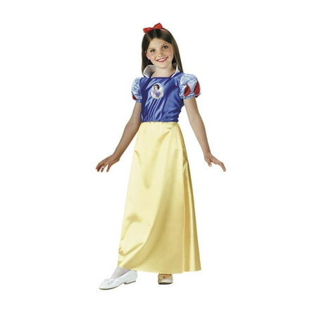 Snow White Child Halloween Costume, One Size - S (4-6)