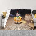 thumbnail image 4 of Lsque Pikmin Print Flannel Throw Blanket, Ultra-soft Blanket for Bed, Couch, Car, Hypoallergenic Anti-pilling blanket-50"x40", 4 of 8