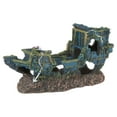 thumbnail image 3 of Penn-Plax Deco-Replicas Sunken Blue Treasure Ship - Aquarium Decoration - Medium, 3 of 9