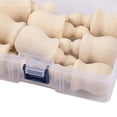 thumbnail image 2 of Figuras de madera BLESIY 8 unids/pack para decoración de boda Muñecas de clavija en blanco, 2 of 7