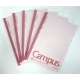 thumbnail image 2 of KOKUYO Campus Notebook A Semi-B5 rayado de 7 mm, 30 hojas, 30 líneas, color rosa, paquete de 5 importación de Japón (NO-3ANX5), 2 of 8
