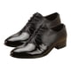 thumbnail image 1 of Zapatos de vestir de PU Minnieouse para hombre color Negro brillante con punta talla 44, 1 of 6