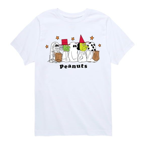 Peanuts - Halloween Costumes Boys' Short Sleeve Graphic T-Shirt