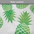 thumbnail image 7 of Pineapple Chair Seating Cushion Set of 12, Ombre Watercolor Scattered Pineapples in Different Directions on Plain Pattern, Seat Pads with Anti-slip Backing, 16"x16", Green White, by Ambesonne, 7 of 7