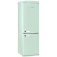 thumbnail image 2 of UNIQUE APPLIANCES UGP340LLGAC 12 Cu. Ft. Summer Mint Green Counter-Depth Bottom Freezer Refrigerator, 2 of 4