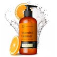 thumbnail image 1 of Limpiador facial con vitamina C | Limpiador facial antienvejecimiento para líneas finas, manchas de edad, ojeras | Gel limpiador para el cuidado de la piel libre de crueldad animal con aloe vera y vit, 1 of 4