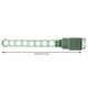 thumbnail image 4 of Moyic Accesorios para tendedero de ropa, herramientas de fijación compactas, accesorio de fijación para balcón de Hotel en casa, colgador seco, Almacenamiento y organización del hogar Verde Moyic HA007574-02, 4 of 6