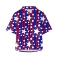 thumbnail image 1 of Gibobby Blusas Para Niñoses Camiseta de manga corta con estampado del 4 de julio para niños pequeños y niñas(Morado, 13-14 Años), 1 of 4