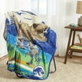 thumbnail image 2 of Jurassic World Kids Silky Soft Plush Throw Blanket, 40" x 50", 2 of 5