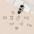 thumbnail image 5 of opvise 20Pcs Nail Ornaments Delicate Shape Rust-proof Alloy Bow-knot Wreath Nail Art Decor Manicure Designs Nail Supplies, 5 of 8