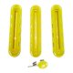 thumbnail image 3 of 3 uds caja de aletas de tabla de llaves enchufe de aletas de tabla de tornillos Tri caja de aletas Amarillo Sharpla Estuche para aletas de tabla de surf, 3 of 8