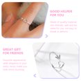 thumbnail image 4 of Miangastore Bague Blanche Lot de 1 0,79 X 0,79 X 0,31 Po, 4 of 8