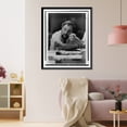 thumbnail image 3 of Historic Framed Print, [Tennessee Williams, half-length portrait, facing left, on a hotel veranda in Puerto Vallarta], 17-7/8" x 21-7/8", 3 of 9