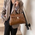 thumbnail image 2 of Bolso Colgajo Versátil Hombro Casual para Mujeres Gran Capacidad Pup Cuero Compras, 2 of 9