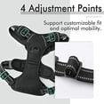 thumbnail image 4 of rabbitgoo Dog Harness  No-Pull Pet Harness with 2 Leash Clips  Adjustable Soft Padded Dog Vest  Reflective No-Choke Pet Oxford Vest with Easy Control Handle for Small Dogs  Beige  XS, 4 of 9