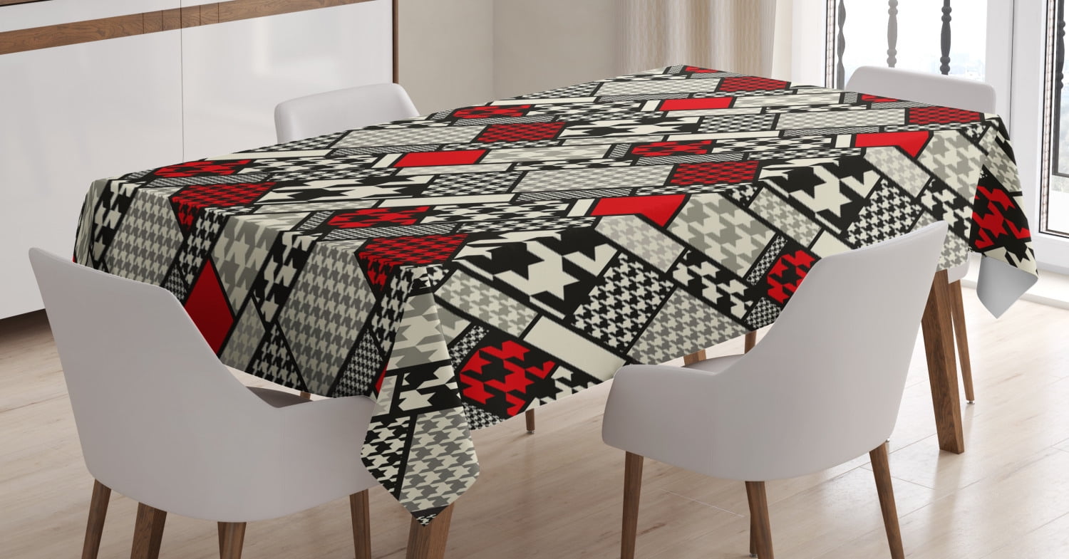 modern tablecloth