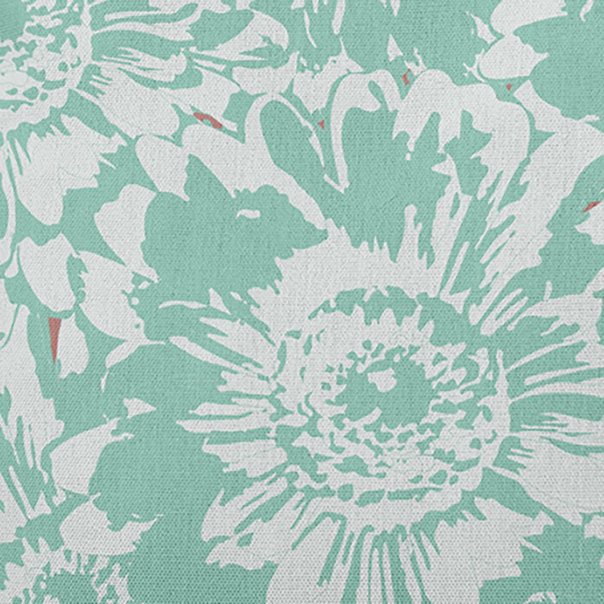 18" x 18" Simply Daisy Big Flowers Polyester Accent Pillow, Spring Green Qty 1