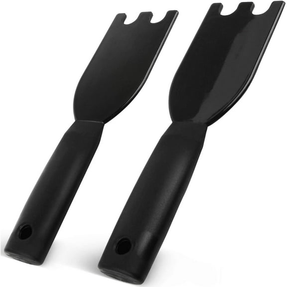 [2 Pack] Spatula / Scraper for George Foreman Indoor Grills - George Foreman Grill Spatula / Scraper - Cleaner Tool with Ergonomic Handle – Heat Resistant Tool for Panini Grill Press