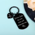 thumbnail image 6 of Drive Safe Keychian for Wife Husband-Stocking Stuffers for Women Men Christmas Party Gift for Adult White Elephant Gift for Her Him Secret Santa Gifts for Female Male Birthday Gifts Valentine Gifts, 6 of 6