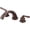 Oil Rubbed Bronze, variant on Olympia Faucets P-1131T ACCENT Two Handle Roman Tub Trim Set