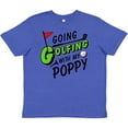 thumbnail image 3 of Inktastic Going Golfing with my Poppy- kids golf Youth T-Shirt, 3 of 5