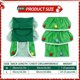 thumbnail image 2 of Traje de perro, disfraz de árbol de Navidad, traje navideño verde, suéter para mascota con hebilla, jersey navideño para cachorro y gato, ropa cálida para perro de Año Nuevo (M), 2 of 5
