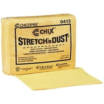Stretch 'n Dust Cloths 12 3/5 x 17, Yellow, 400/Carton