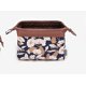 thumbnail image 1 of Bolsa de almacenamiento de algodón de moda multifuncional, bolsa de almacenamiento, bolsa de lavado de algodón linda y portátil, bolsa de cosméticos con marco de acero, bolsa de lona, 1 of 6