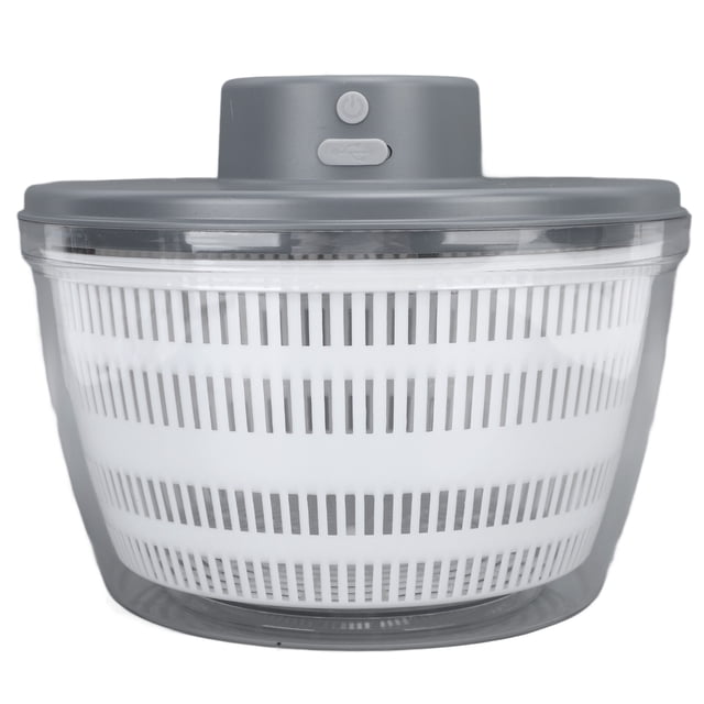 Fruit Spinner Dryer, Spinning Function Efficiently Wash Fruit and Vegetable Cleaner Ensure Food Security Vegetable Cleaner Machine for Home Kitchen Use