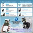 thumbnail image 2 of Cámara De Seguridad Wifi Visión Nocturna 8mp Doble Pantalla, 2 of 8
