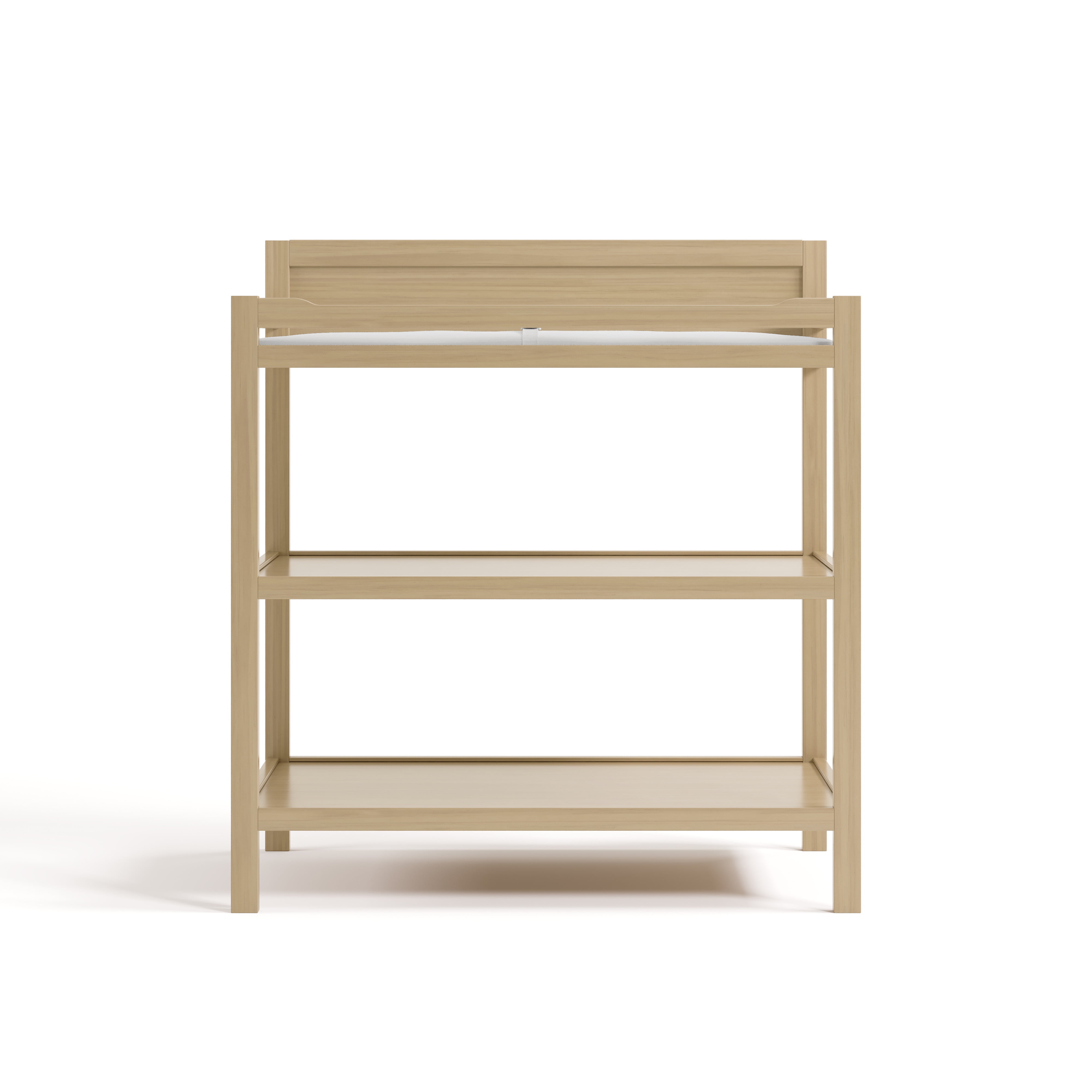 Storkcraft Alpine Infant Changing Table with Changing Pad, Driftwood