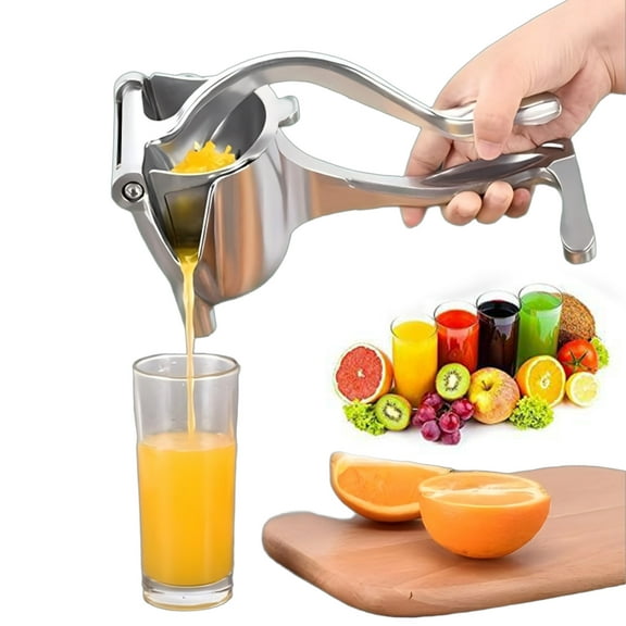 Original flavor Multifunctional Juicer, Lemon Squeezer Stainless Steel Citrus Juicers, Large Manual Citrus Press Juicers and Lime Squeezer