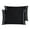 Black, variant on Spencer Black Satin Pillowcases, Queen, (2 Count)