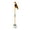 White, variant on SPRING PARK Detachable Backyard Practice Golf Hole Pole Cup Flag Sticks,Golf Putting Flagpoles Stick