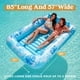 thumbnail image 3 of Sloosh Tumbona Inflable para Piscina de Bronceado, 215 x 145 cm, Extragrande, para Adultos y Niños, Silla de Bronceado, Cama Inflable, Flotador Tipo Balsa, XL-Azul, 3 of 7