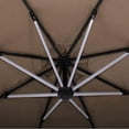 thumbnail image 2 of Garden Wind Replacement Canopy for 11ft Lighted Offset Umbrella, 2 of 4