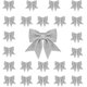 thumbnail image 1 of 24 piezas de decoraciones de lazo de Navidad de 5,5 pulgadas, lazos de coronas plateadas, pequeños lazos de árbol de Navidad con purpurina, adornos de lazos decorativos de Navidad para la fiesta de N, 1 of 5