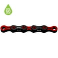 thumbnail image 3 of KMC DLC 11 Black/Red Waxed 118L chain, 3 of 3