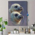 thumbnail image 4 of Qisvanset Seaside Promenade Sunset Canvas Print 12x16 Inch Entryway Decor, 4 of 8