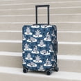 thumbnail image 3 of Wukai Snow Penguin Elastic Luggage Cover: Personalized Protection for Your Suitcase - Fits 19~29-inch, Washable & Durable Travel Companion-X-Large, 3 of 8