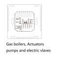 thumbnail image 1 of WiFi Smart Thermostat Temperature Controller For Gas Boiler Electric Underfloor Heating Humidity Display Works ,Easy to Install, 1 of 6