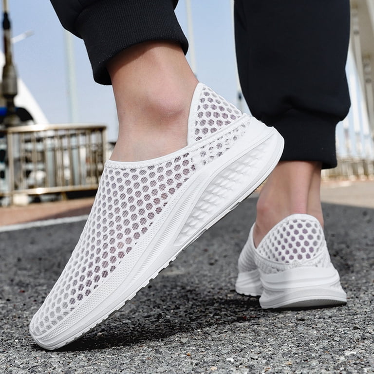 Mesh Slip on Walking Shoes for Women Men Unisex Lighweight  display picture 1