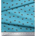 thumbnail image 2 of Soimoi Cotton Voile Fabric Triangle,Tree & Tent Tribal Print Fabric by The Yard 56 Inch Wide, 2 of 3