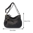 thumbnail image 4 of Bolso bandolera clásico con correa ajustable para mujer, bolso cruzado Retro, bolso de viaje diario, 4 of 8